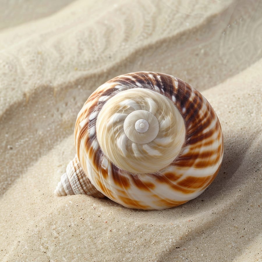 Golden Ratio, Fibonacci in a seashell