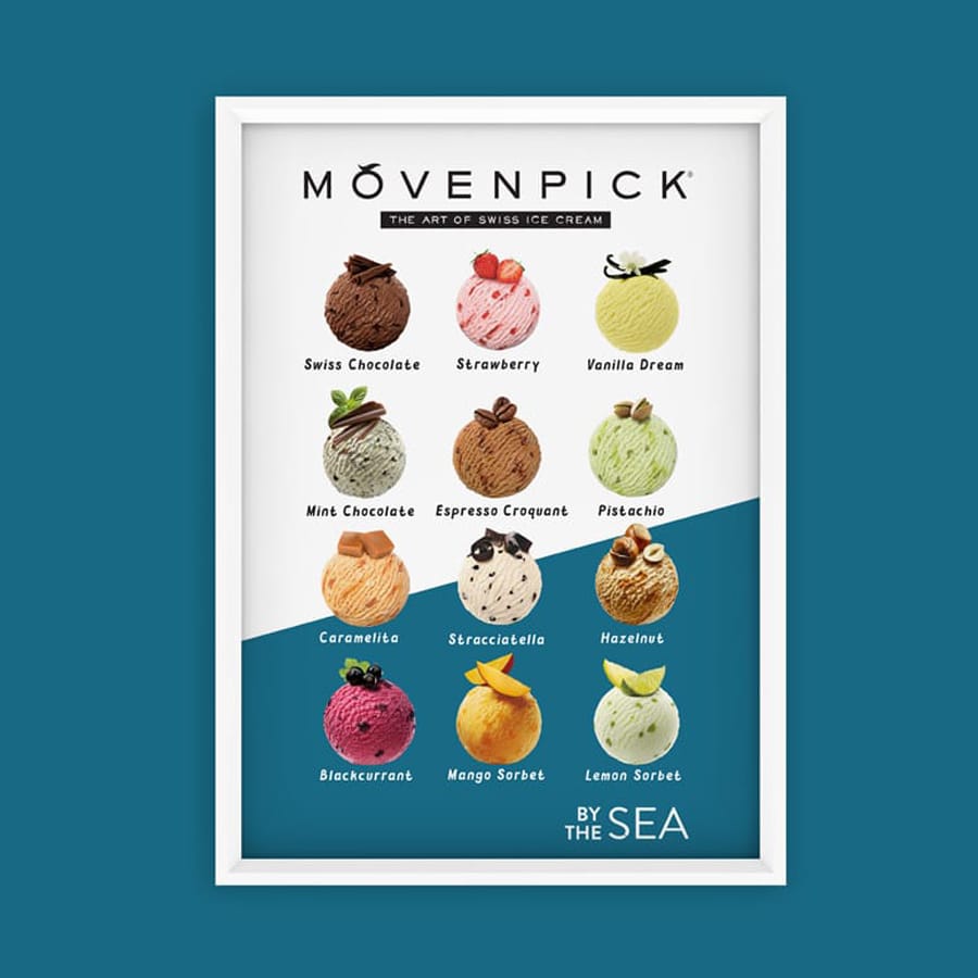 By the Sea Ice Cream poster