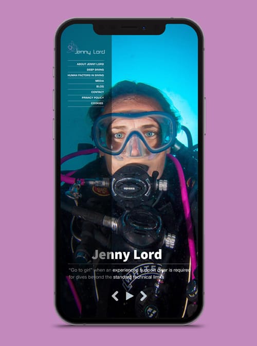 Jenny Lord Diver mobile version