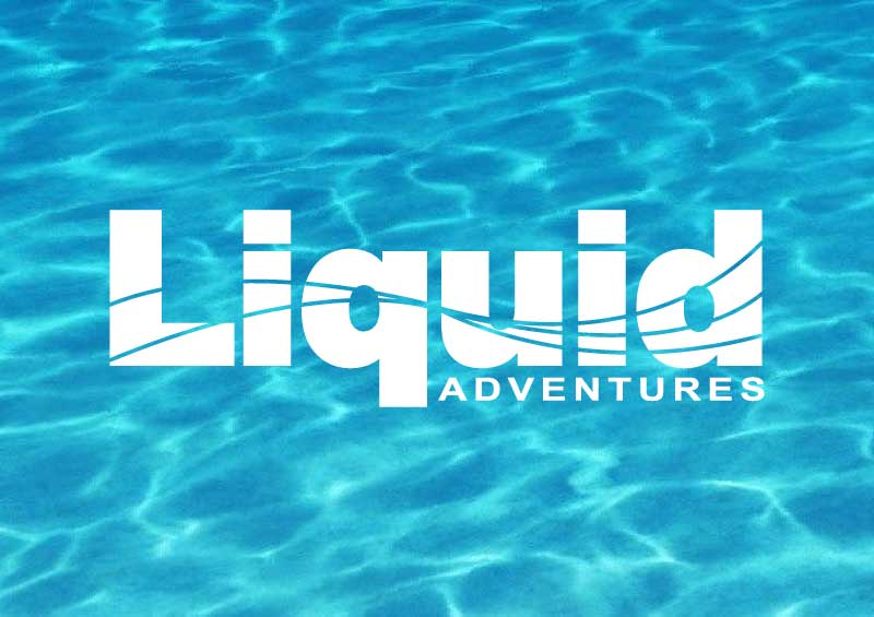 Liquid Adventures rebranded logo studio