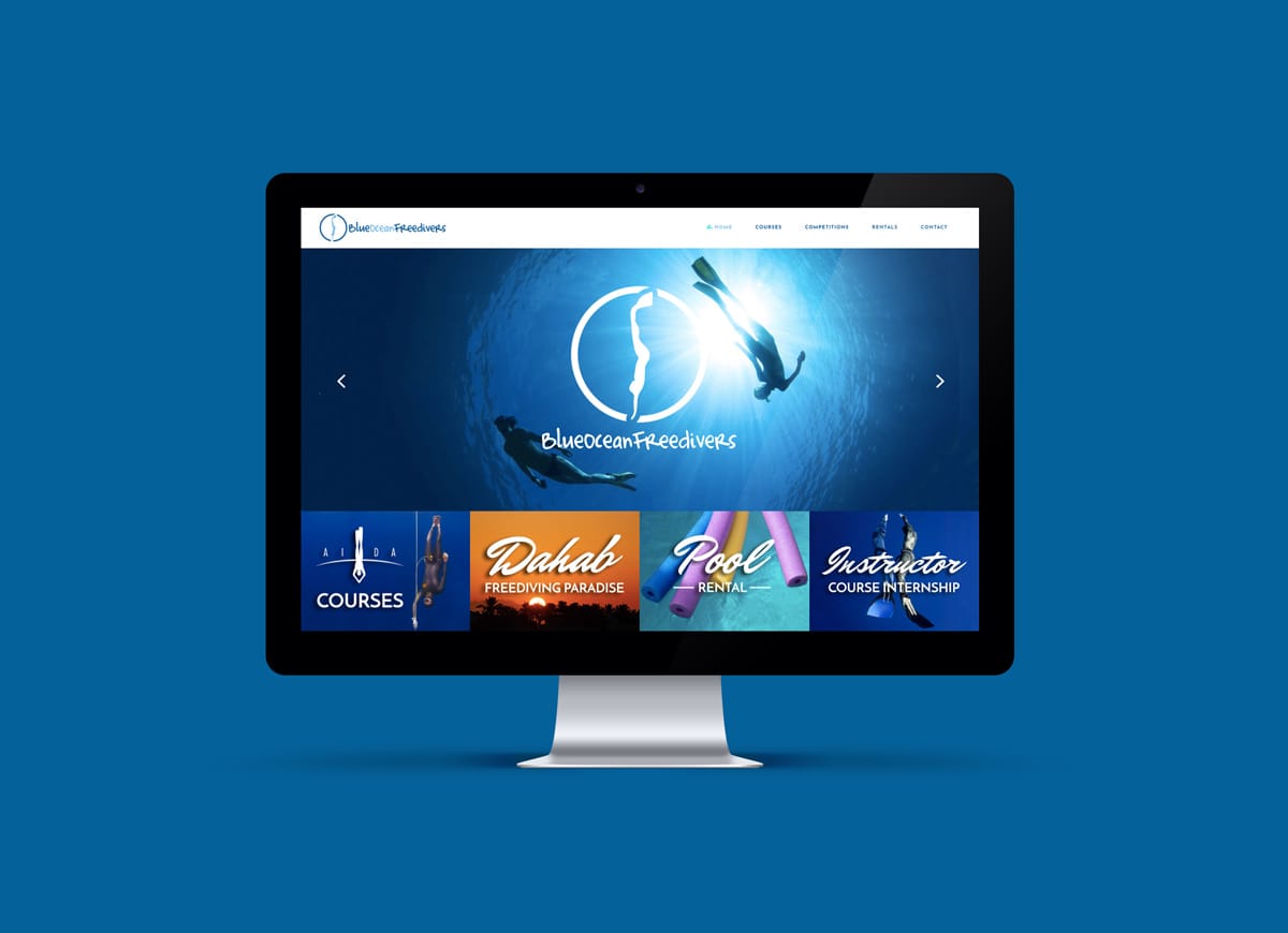 Blue Ocean Freedivers 2020 website